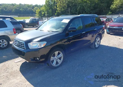 2008 Toyota Highlander Limited z USA, uszkodzony, nr VIN JTEDS42A082037733